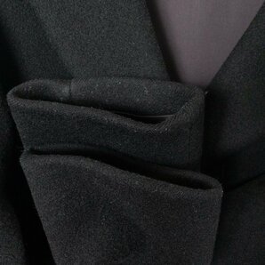UNITED ARROWS ユナイテッドアローズ ロングコート アウター 上着 羽織 無地 38 ウール ブラック 黒 綺麗め カジュアル シンプル 秋冬の画像5