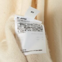 UNIQLO ユニクロ 深Vネックカシミヤセーター ニット 長袖 無地 トップス L カシミヤ100% ホワイト 白 綺麗め カジュアル シンプル 秋冬_画像10