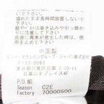 MILLET ミレー CONDUIRE CAP MIV01545 コンデュイール キャップ ブラック ポリエステル100% Uサイズ 59cm相当 ユニセックス 男女兼用 帽子_画像6