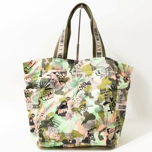 LeSportsac × Artist In Residence レスポートサック アーティストインレジデンス コラボ トートバッグ カーキ ナイロン ポップ bag 鞄