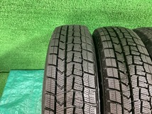 DUNLOP ダンロップ WM02 145/80R13 2022年製 冬タイヤ スタッドレスタイヤ 4本セット A7-2 EM_画像2