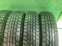 DUNLOP ダンロップ WM02 145/80R13 2019年製X3 2018年製X1 冬タイヤ スタッドレスタイヤ 4本セット A6-1 YM_画像3