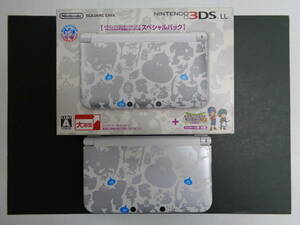 ニンテンドー 3DSLL 本体 ドラゴンクエストモンスターズ2 仕様 ※ソフト無し※　中古・難あり品　