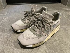 【送料無料】中古 NEW BALANCE M998CEL 28cm 箱なし