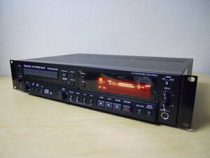 ★TASCAM★ タスカム 業務用CDレコーダー CD-RW901mkⅡ / 動作品・メンテナンス済 / 2015年製 / 使用頻度少 / 純正リモコン・取説 付属