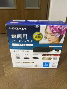 HDCZ-UT2KC 外付けHDD USB-A接続 家電録画対応 ブラック [2TB /据え置き型]