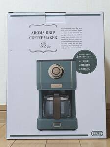【新品未開封】LADONNA　Toffy　アロマドリップコーヒーメーカー　ラドンナ　トフィー　スレートグリーン　ドリップ式　K-CM5ーSG