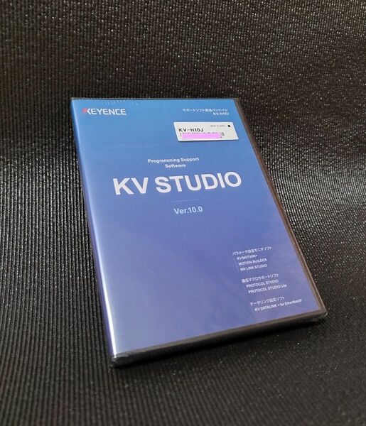新品未開封◆キーエンス KV STUDIO Ver.10.0 日本語版 KV-H10J◆KEYENCE◆シーケンス PLC 