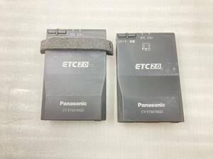 ●Panasonic　ETC2.0 車載器　CY-ET5010GD　2個セット　現状品