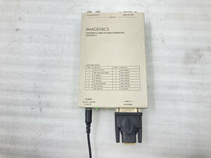 ●IMAGENICS アナログ RGBコンバーター CRO-DAC11　ACアダプター付き　中古品