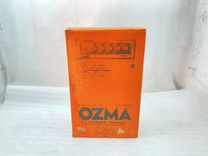 貴重品！●National OZMA CX-E80D カーコンポ CAR COMPO グラフィック イコライザー 旧車　在庫未使用品