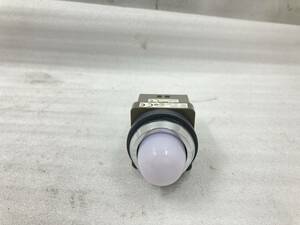 2個入荷　●IDEC　照光LEDパイロットライト　APNE116DNW　白　未使用品