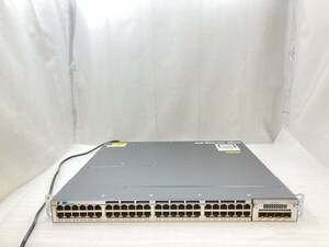 1台在庫あり　●CISCO Catalyst 3750-X Series WS-C3750X-48T-E V07　初期化済★中古品