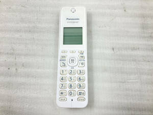 1個在庫　●Panasonic　コードレス子機　KX-FKD404-W1　本体のみ　中古動作品