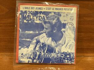 Jonny Hallyday ジョニー アリディー L'idole des jeunes 激レア C'est le mashed potatoes 海外盤 EP