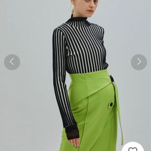 カットスリットリブニット 新品