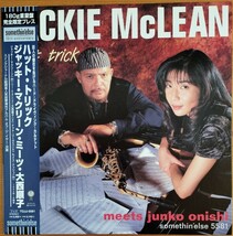 【美品】somethin'else 東芝帯付きLP　JACKIE McLEAN／Hat Trick　大西 順子　Lewis Nash　ジャッキー マクリーン　BLUE NOTE ブルーノート_画像1