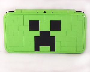 【質屋出品】New ニンテンドー2DS LL マインクラフトクリーパーエディション MINECRAFT CREEPER EDITION 中古品