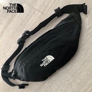 【美品】The North Face (ザ・ノース・フェイス) ウエストバッグ ウエストポーチ グラニュール（NM07662）黒 USED