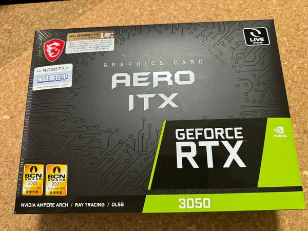 MSI GeForce RTX 3050 AERO ITX 8G