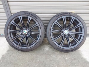 BMW Mスポーツ 18インチ225/40 ５穴 サマータイヤ２本セット BMWセンターキャップ付き