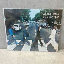 【FZ240179】 ABBEY ROAD THE Beatles ポスター ビートルズ_画像1