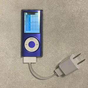 【SW240197】 iPod 8GB mp3プレーヤー Apple 充電器付き