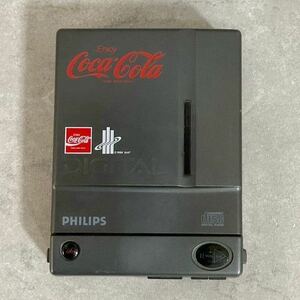 【FZ240170】 PHILIS ポータブルCDプレーヤー AZ6801/06 コカコーラ ※ジャンク