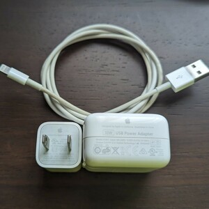 Apple純正充電器 5W・10W ２個セット