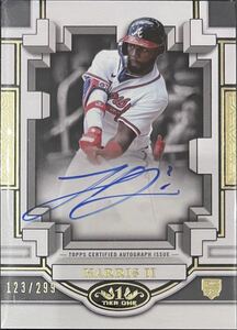 【Michael Harris Ⅱ】2023 Topps Tier One RC Autograph 直筆サインカード 299枚限定