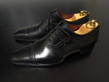 美品 マグナーニ 40 Magnanni オパンケ製法 ストレートチップ ドレスシューズ 黒 8122_画像6