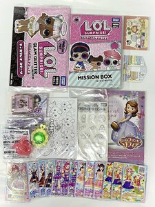 新品★未開封★非売品★特典 大量まとめ セット アイカツ すみっこぐらし LOL ディズニー ラブパトリーナ マジマジョピュアーズ