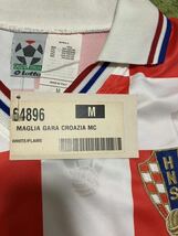 95/96 クロアチア代表 HOME 半袖M 未使用タグ付き_画像7