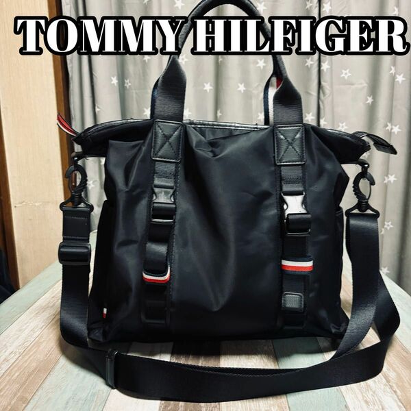 TOMMY HILFIGER （トミーヒルフィガー）2wayトートバッグ、ショルダーバッグ