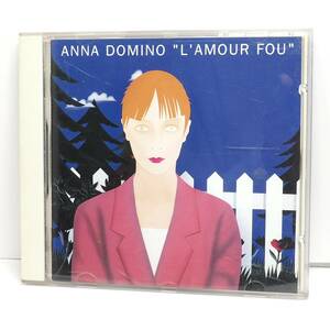 送料185円 アンナ・ドミノ ベスト盤 / L'AMOUR FOU / ANNA DOMINO クレプスキュールレーベル