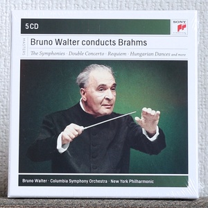 CD/5枚組/高音質リマスター/ブルーノ・ワルター/ブラームス/交響曲全集/Bruno Walter/Brahms/Symphonies/ピエール・フルニエ/Fournier