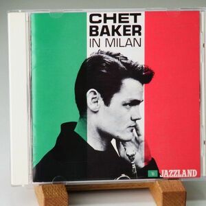 【音が良いビクター JAZZLAND原盤】チェット・ベイカー　CHET BAKER IN MILAN　定番　内容良し！