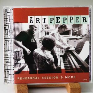 【廃盤 レア】アート・ペッパー　ART PEPPER　REHEARSAL SESSION & MORE