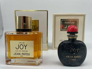 N34206 JEAN PATOU ジャンパトゥ JOY ジョイ 香水 【2点まとめ】 フレグランス フランス製 EAU DE オードパルファン PARFUM パルファン