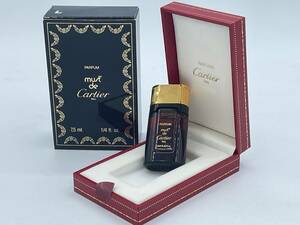 N34457 Cartier must de Cartier 7.5ml 残量多 カルティエ マストドゥカルティエ PARFUM パルファム パルファン 箱付 香水 フレグランス