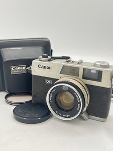 N34197■ Canon Canonet QL17 キャノン キャノネット フィルムカメラ レンジファインダー ケース付 レンズ 40mm 1:1.7 レトロ ビンテージ 