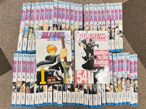 S3503【人気作!!】 BLEACH 1～54巻 久保帯人 ジャンプ コミックス 単行本 マンガ ブリーチ 黒崎一護 朽木ルキア 井上織姫 藍染 更木 ■