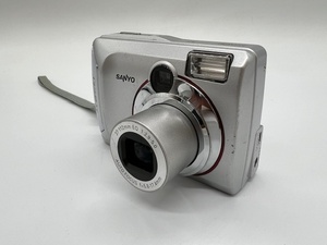 S3711#[ работа товар ]SANYO Xacti DSC-S3 type Sanyo The kti компактный цифровой фотоаппарат серебряный Sanyo Electric 3.2 мегапиксел оптика 3 кратный zoom 