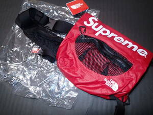 新品未使用　SUPREME × THE NORTH FACE ノースフェイス WATERPROOF WAIST BAG Gore-Tex RED マウンテンダウンパーカー オリーブ