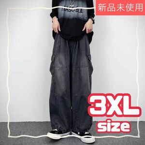 デニム　パンツ　メンズ　ジーパン　ワイドパンツ　シンプル　おしゃれ　レディース