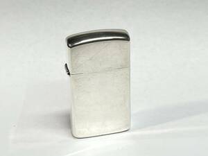 ZIPPO ジッポ スリム STERLING SILVER スターリングシルバー 2000年製 中古送料無料