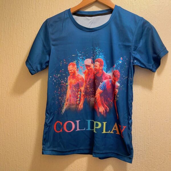 新品★ブルー★ Coldplay / コールドプレイ★Tシャツ★ユニセックス