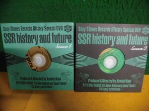 DVD2枚組　SSR history and future Season 1・2　浅井健一　SEXY STONES RECORDS history Special DVD