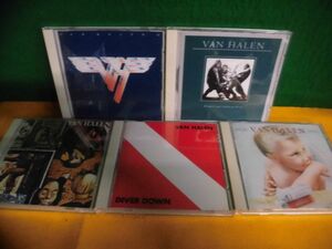 CD ヴァン・ヘイレン　VAN HALEN　BOX 1978-1984 全6枚の1枚なしの5枚セット　デイヴ・リー・ロス在籍時