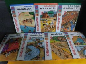 衣食住に見る日本の歴史　全7巻セット　外箱・カバー類なし　監修：宮内正勝　あすなろ書房